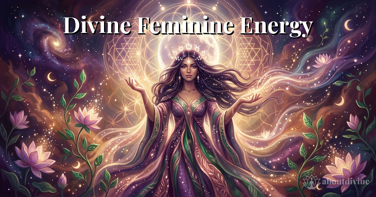 Divine Feminine Energy: Awaken Your Sacred Power and Transform Your Life