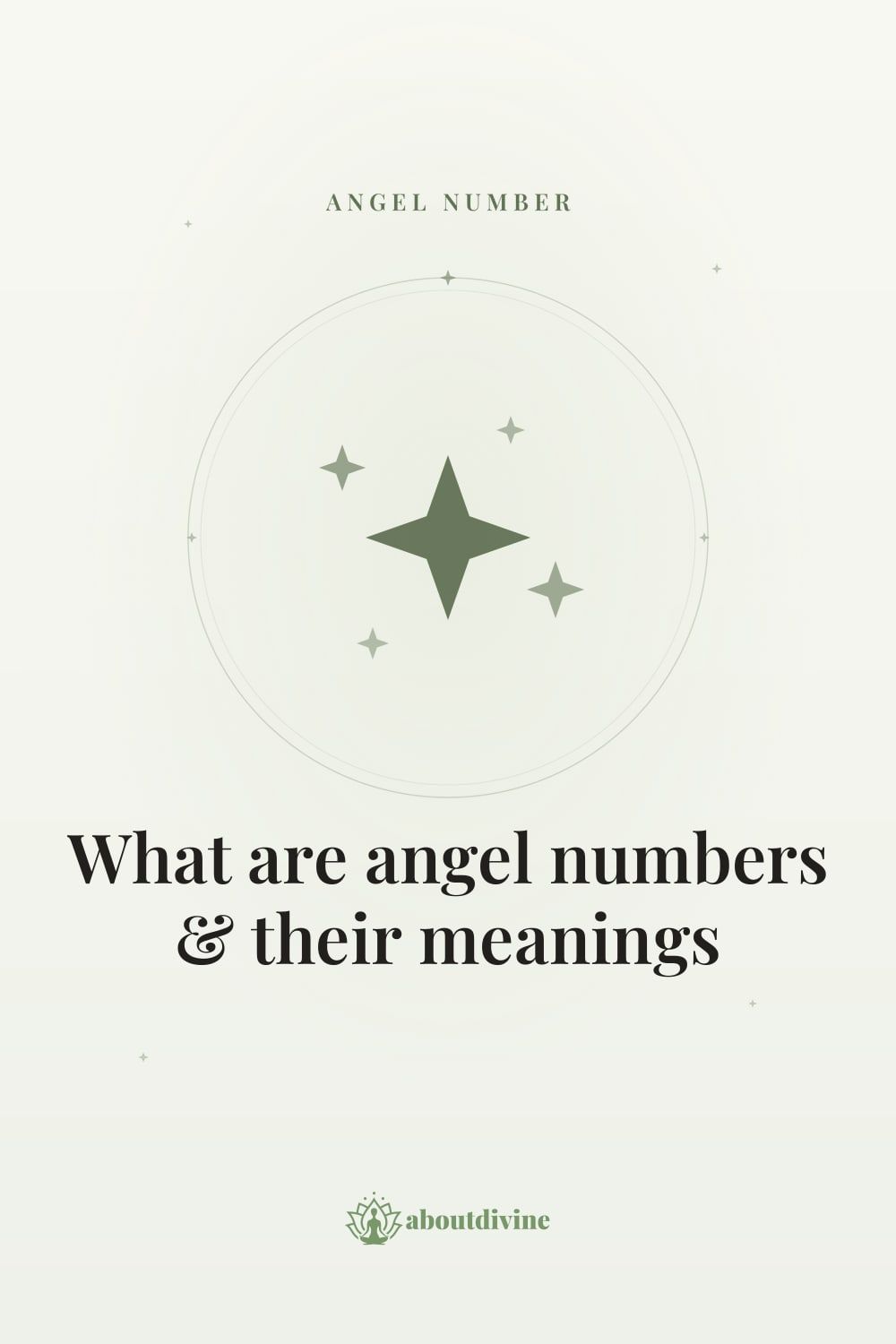 What are angel numbers and their meanings