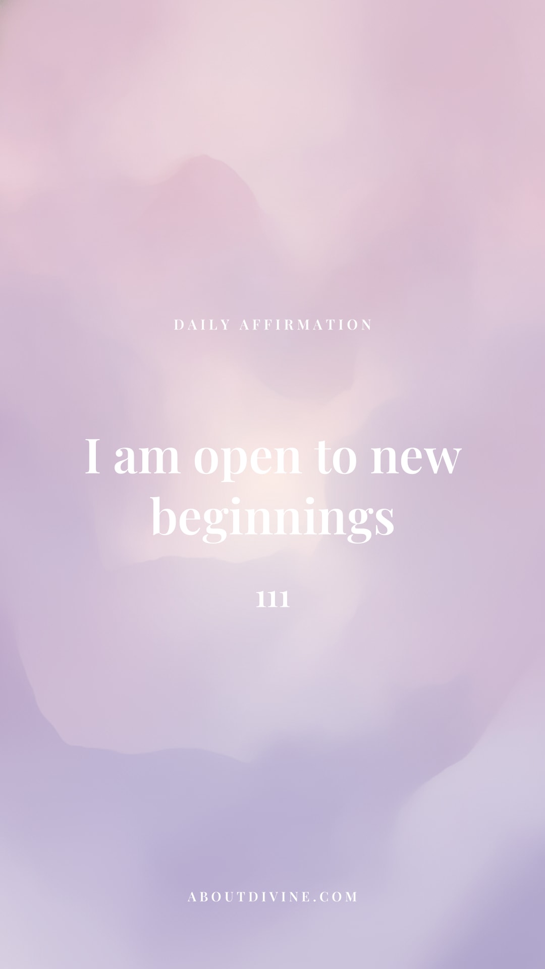 111 angel number aura wallpaper (the affirmation)