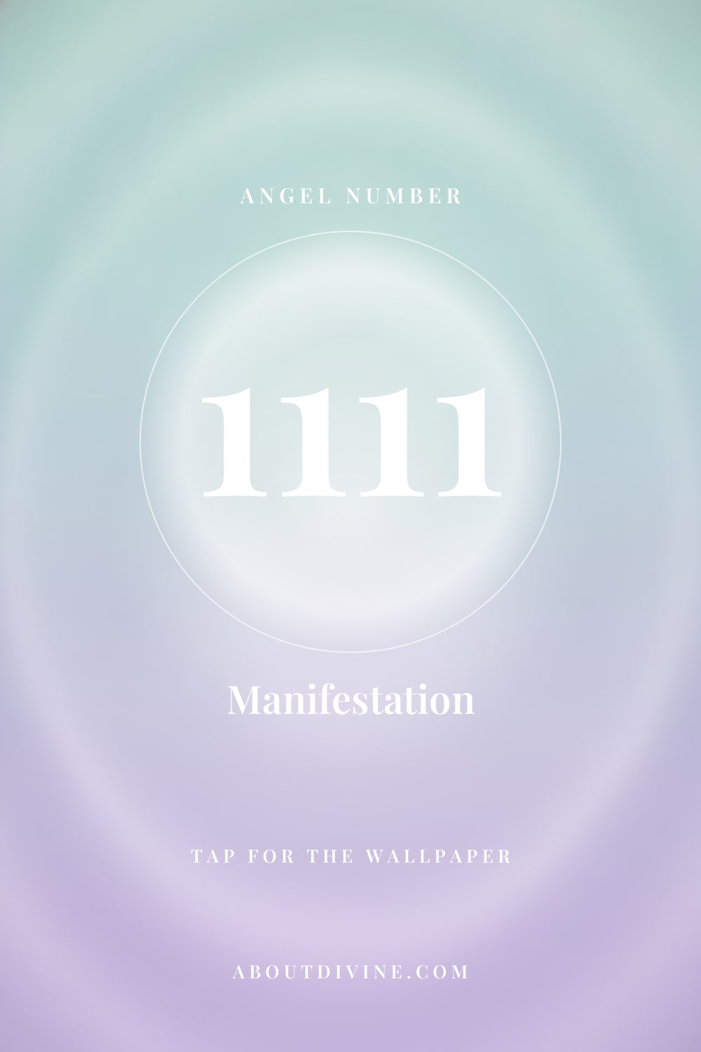 1111 angel number aura wallpaper