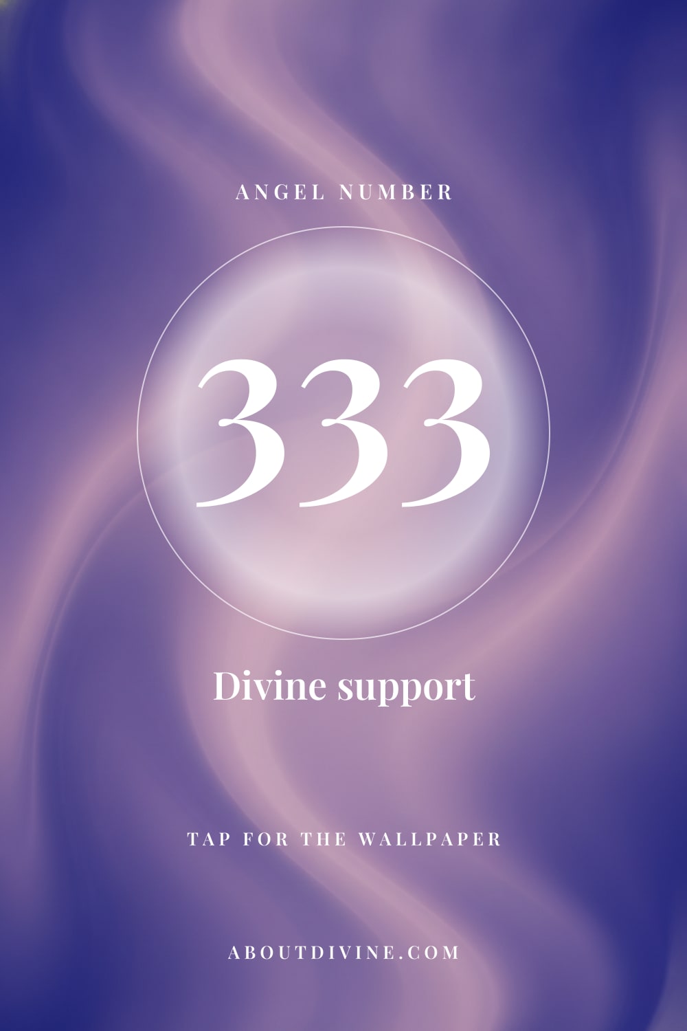 333 angel number aura wallpaper