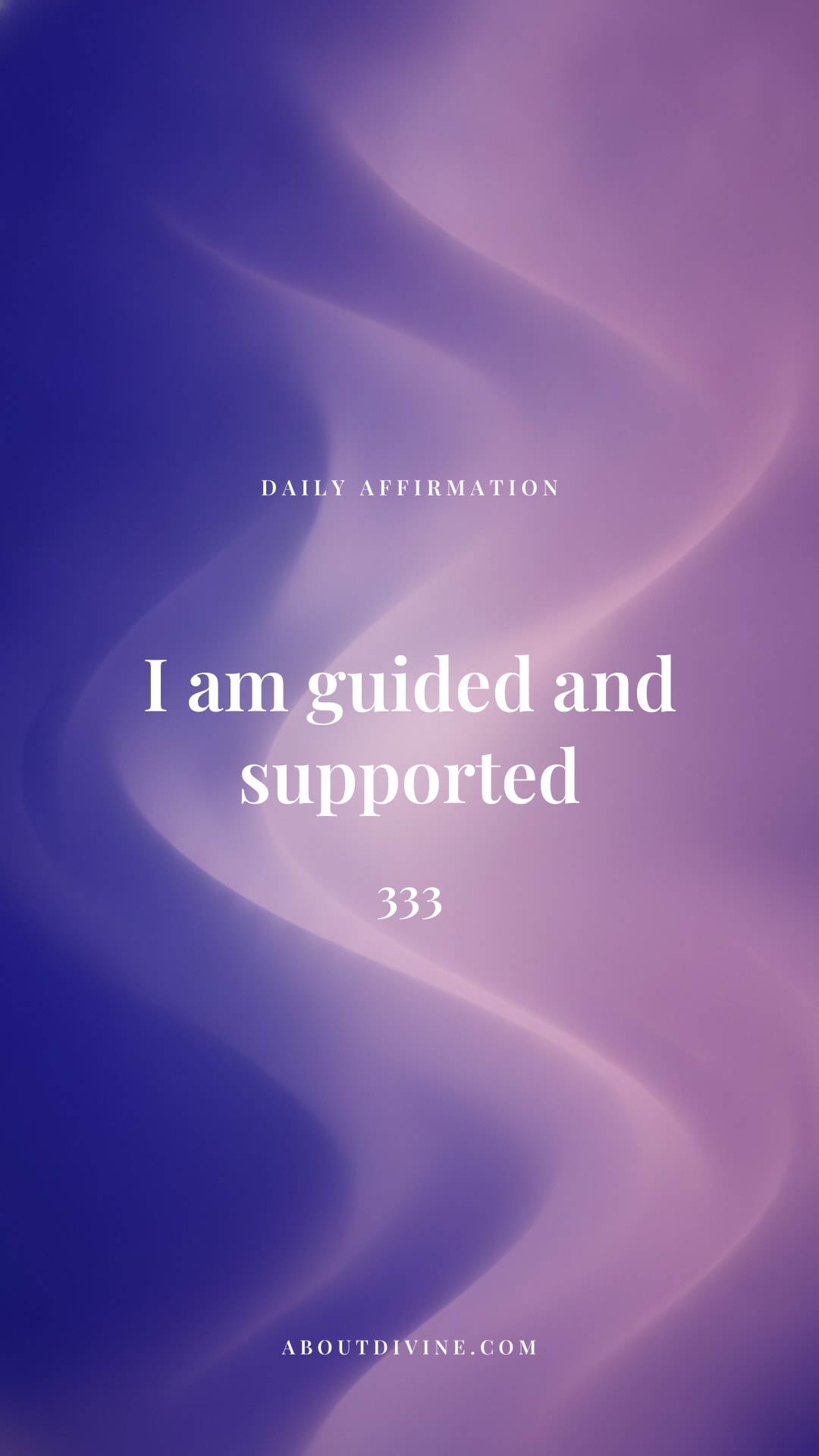 333 angel number aura wallpaper (the affirmation)