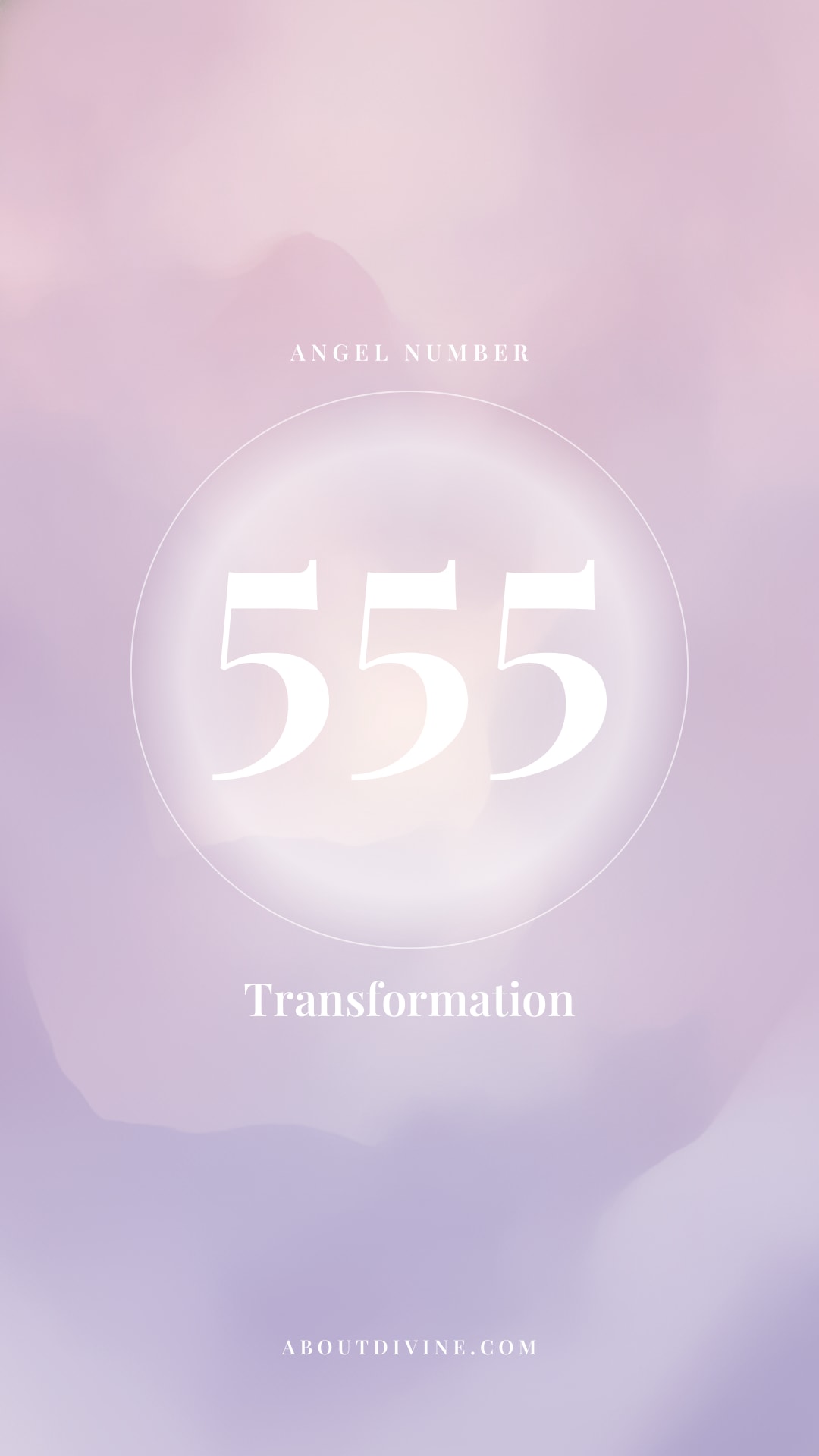 555 angel number aura wallpaper (the number)