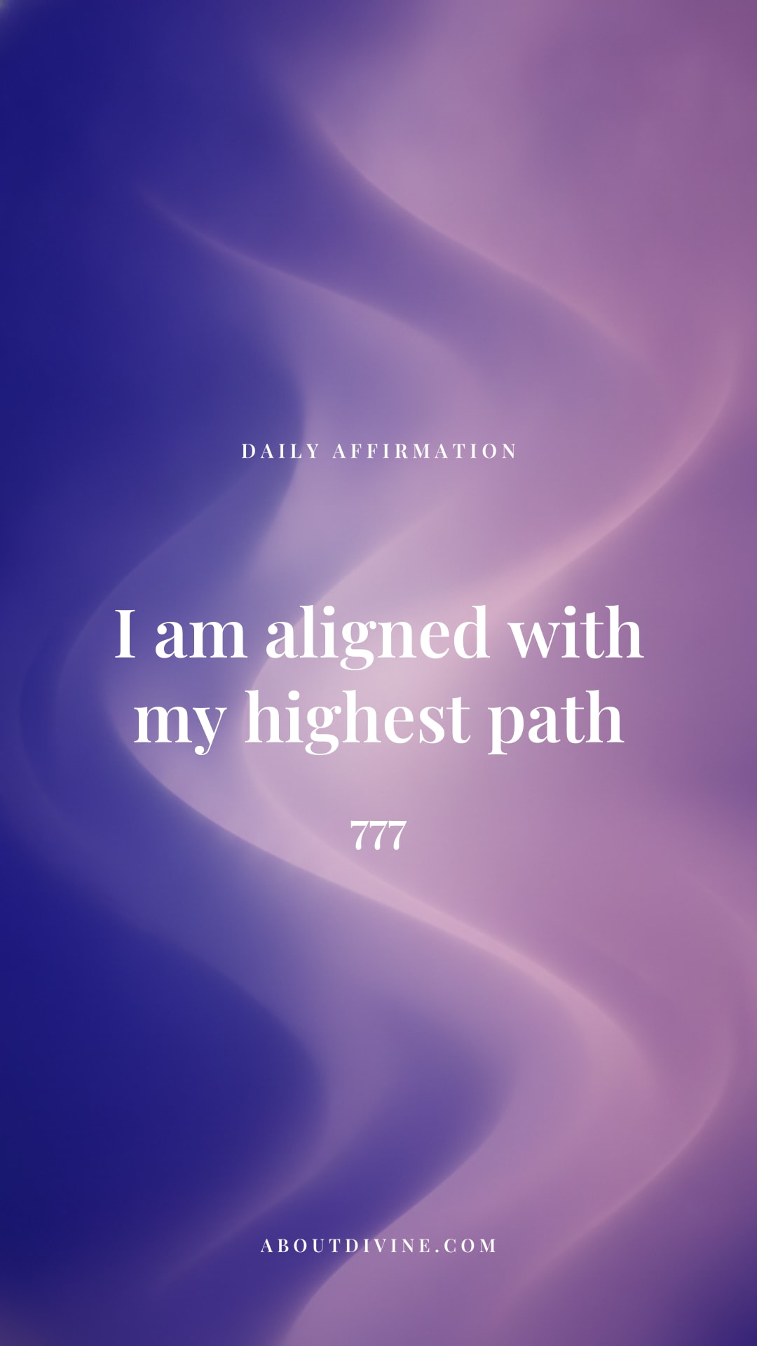 777 angel number aura wallpaper (the affirmation)