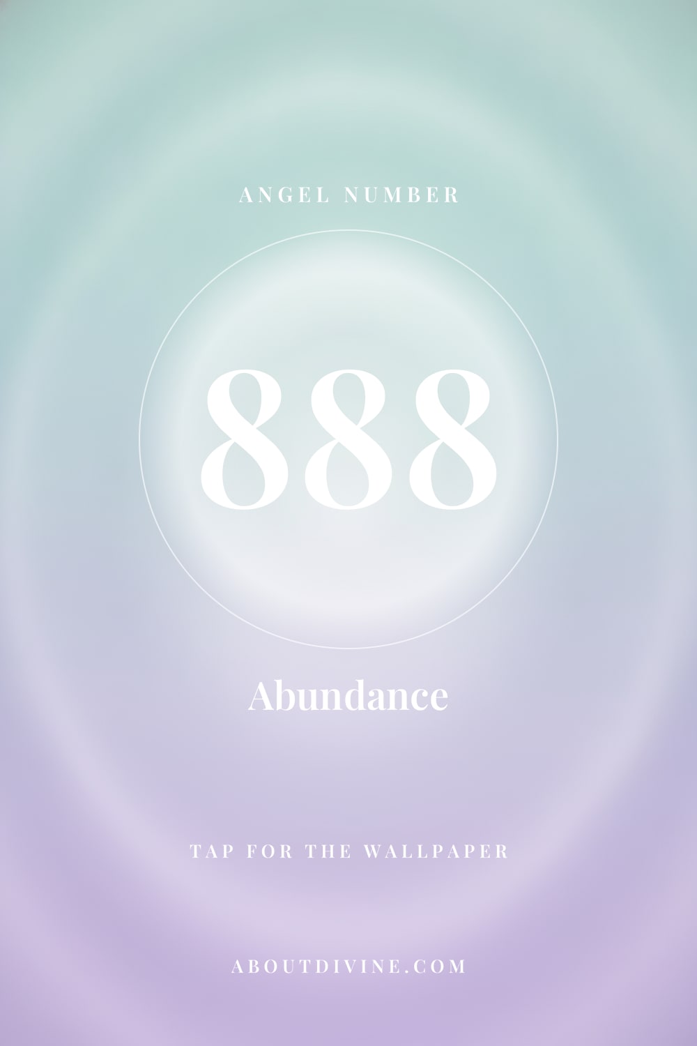 888 angel number aura wallpaper