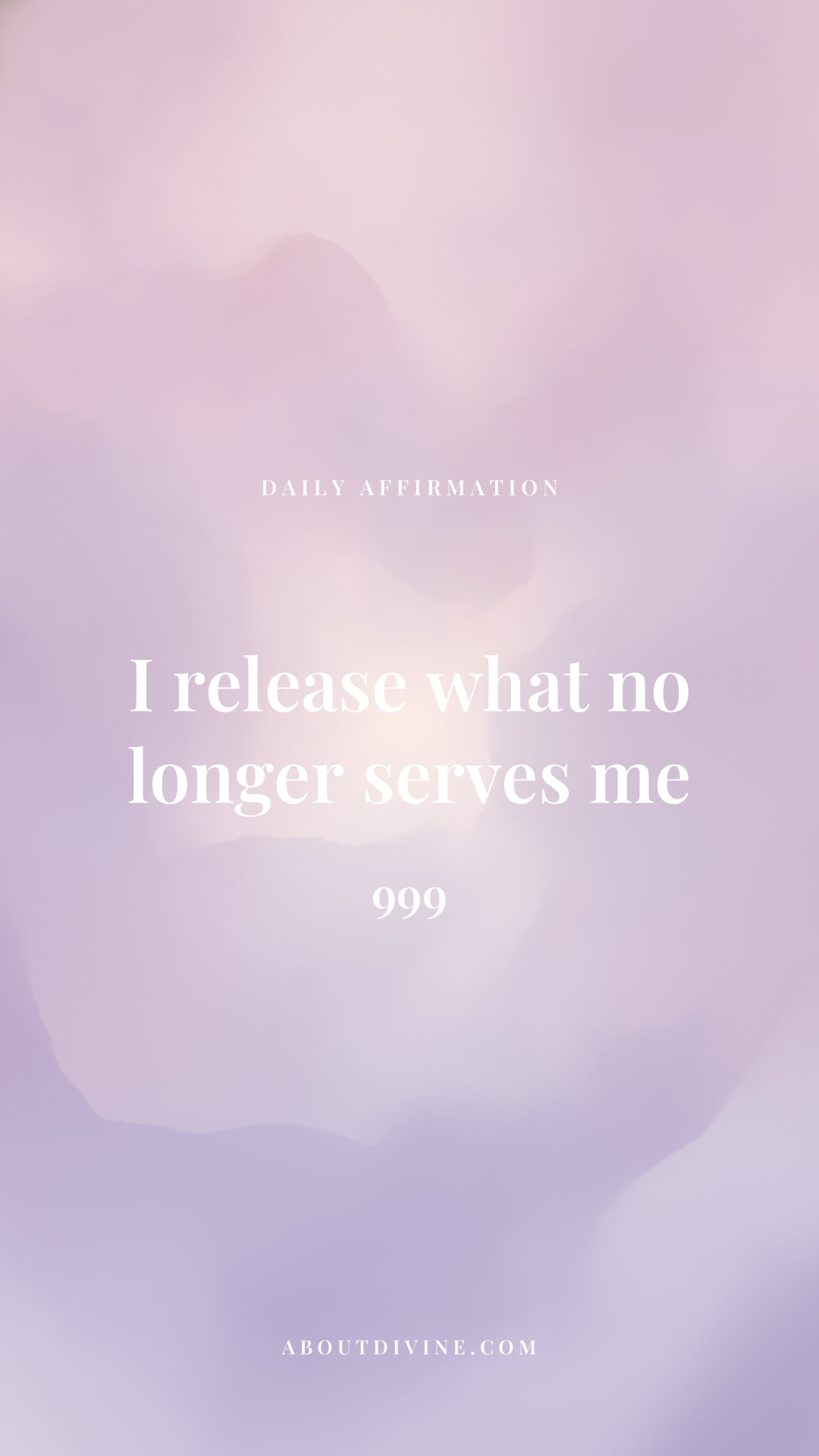 999 angel number aura wallpaper (the affirmation)