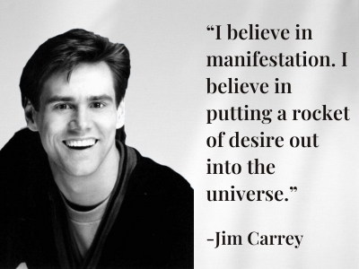 Jim Carrey manifestation story