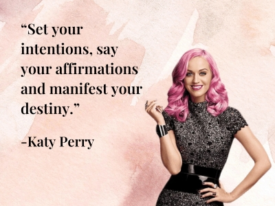 Katy Perry manifestation story