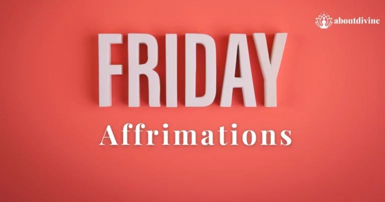 Friday Affirmations